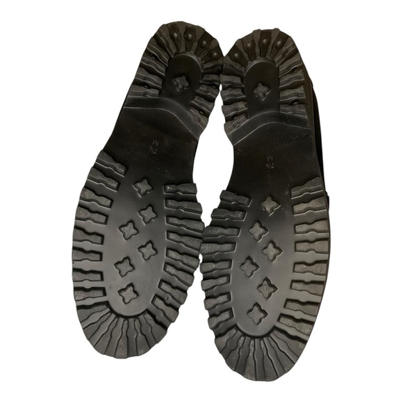 VANELI Black Suede Loafers Size 7 1/2 - Picture 2 of 5